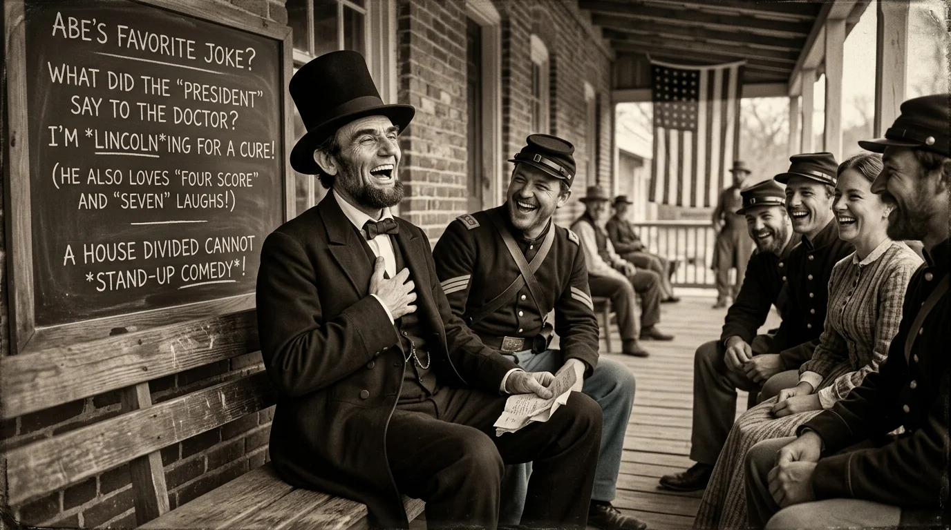 Abraham Lincoln Caption Puns