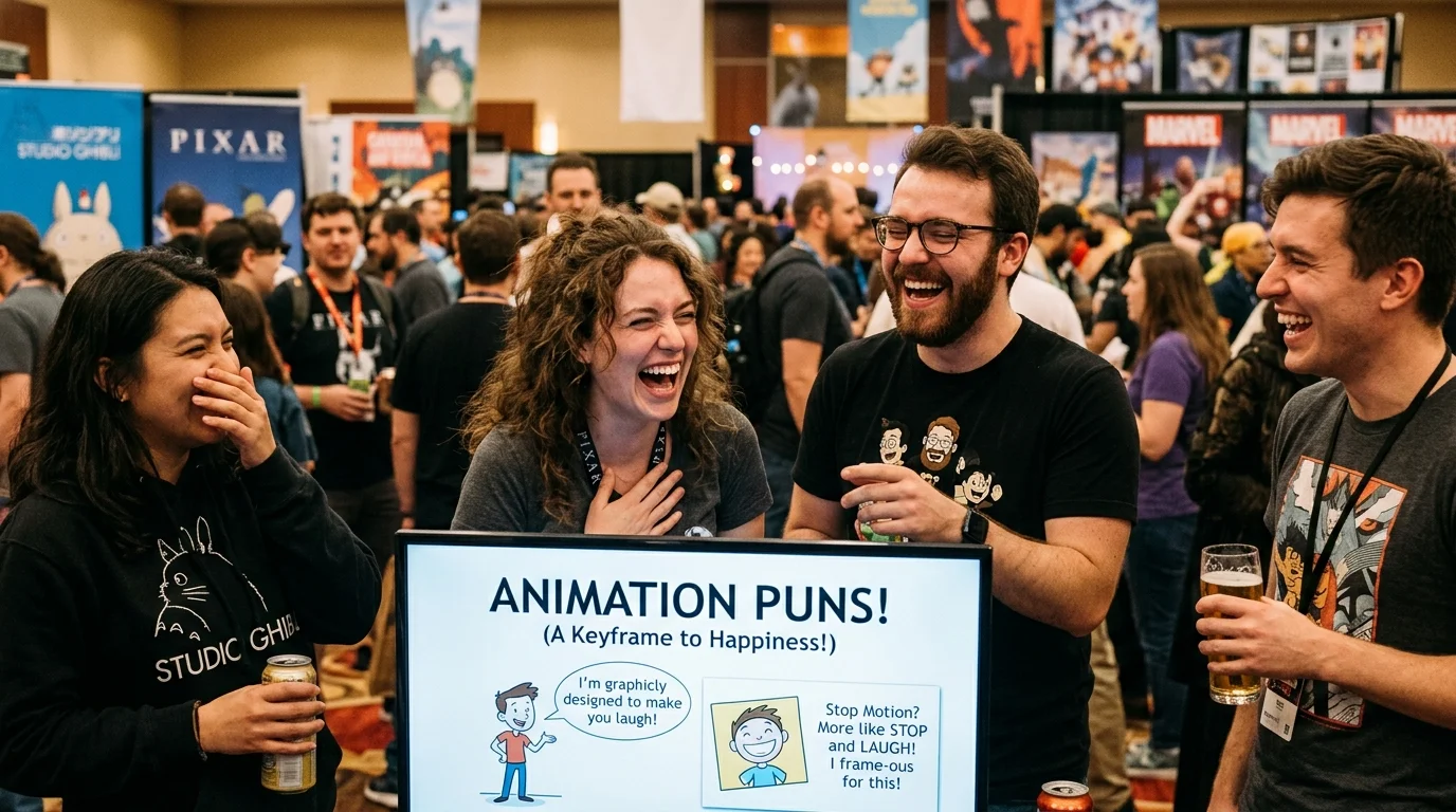 Animator Puns