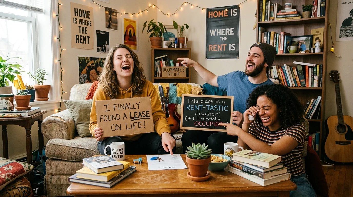 Apartment Caption Puns