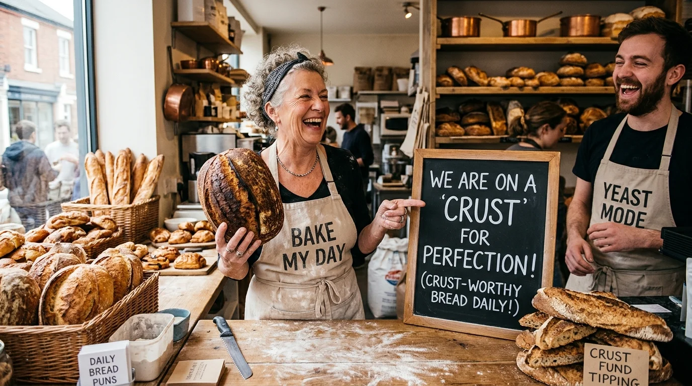 Bread & Bakery Puns