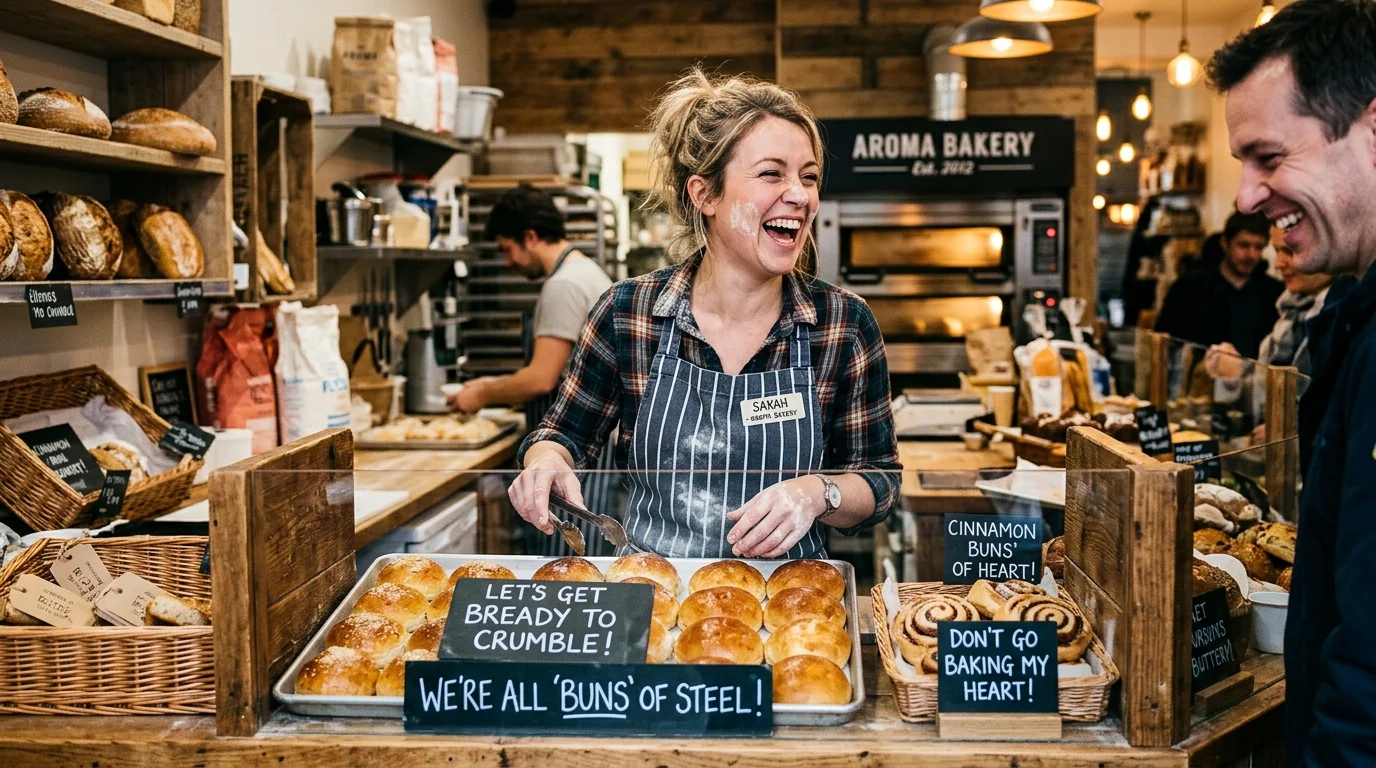 Cinnamon Bun Puns