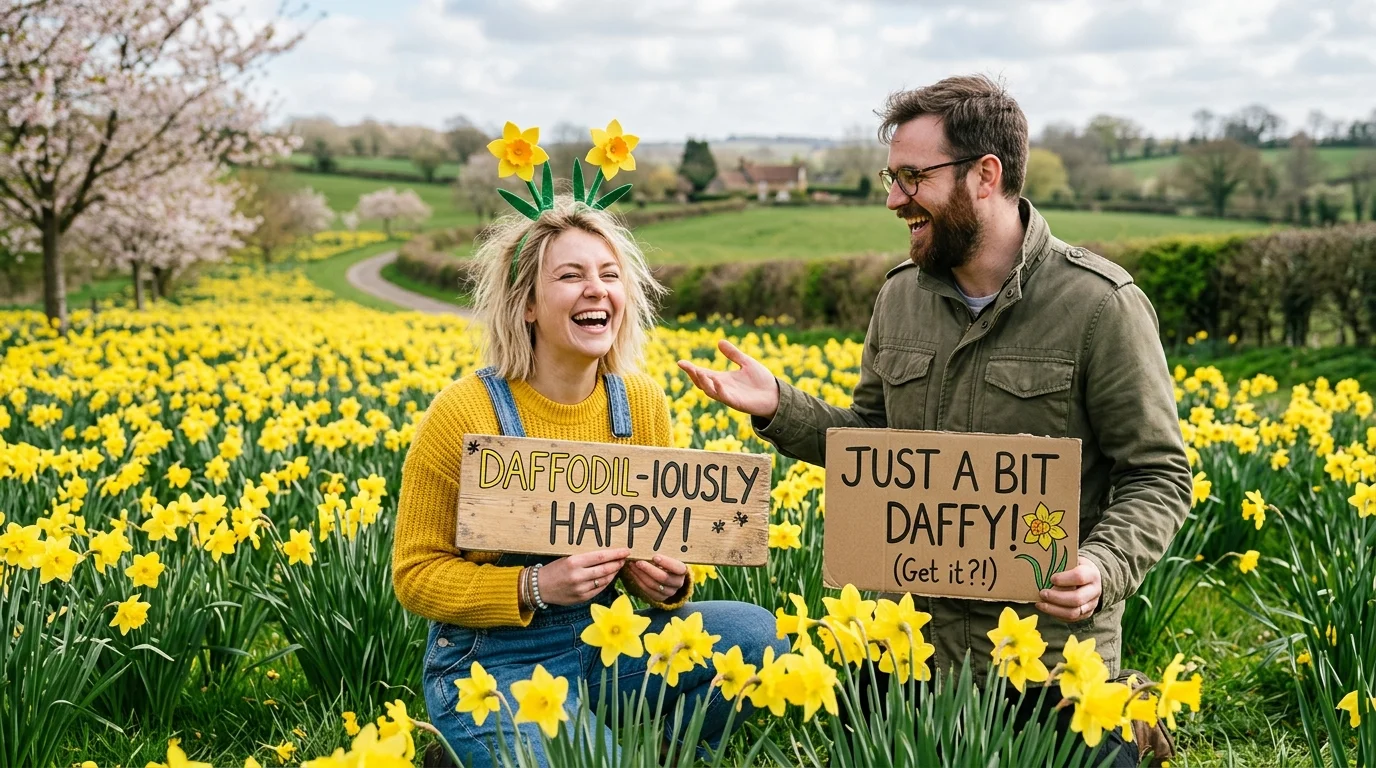 Cute Daffodil Puns