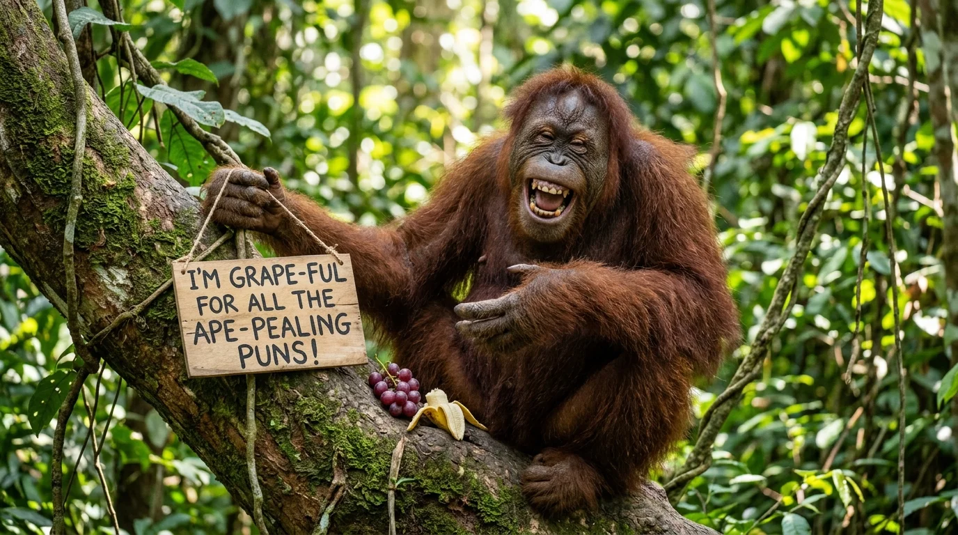 Extra Wild Ape Puns