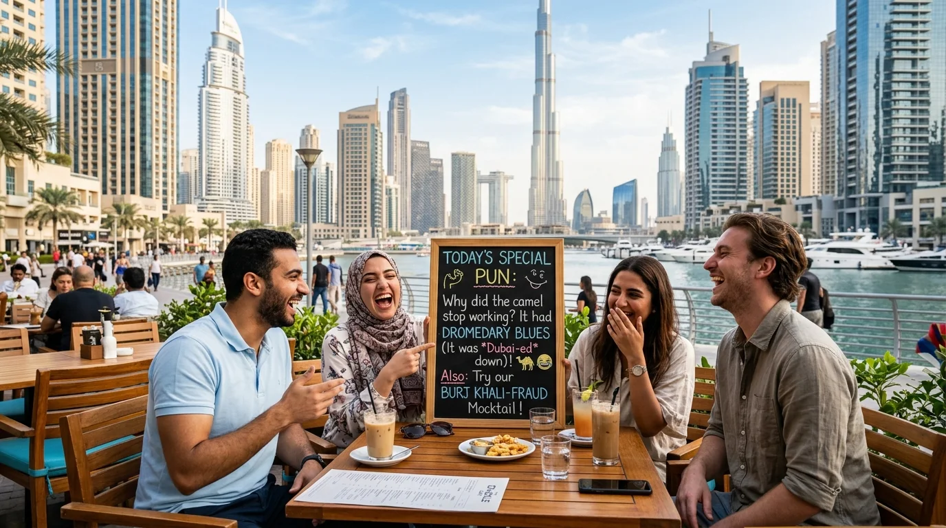 Feel-Good Dubai Puns
