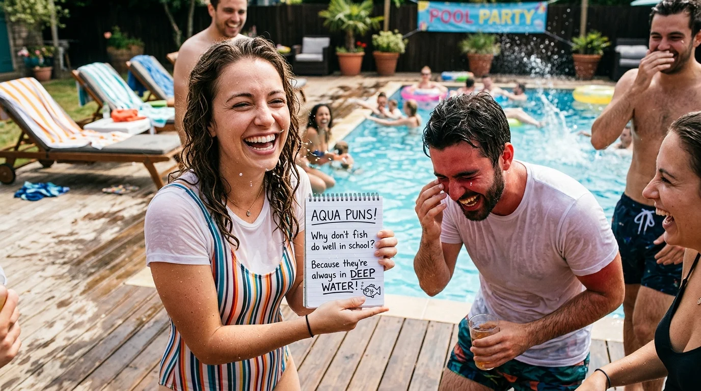 Funny Aqua One-Liners