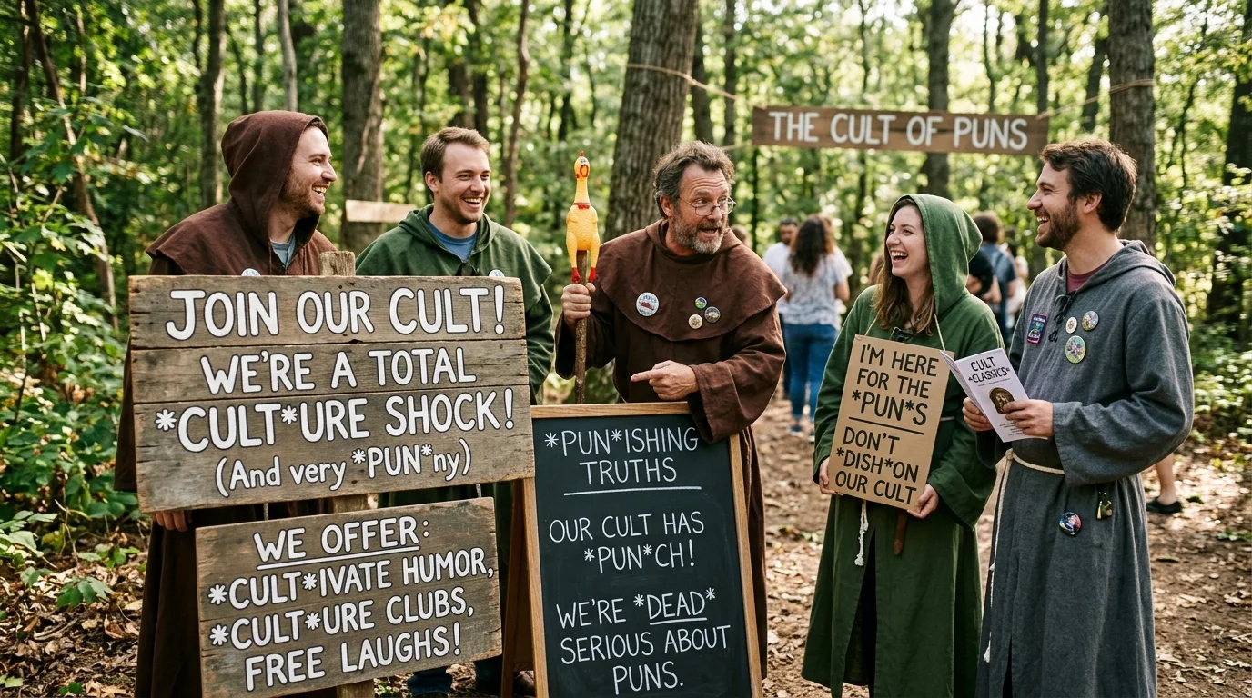 Funny Cult Wordplay