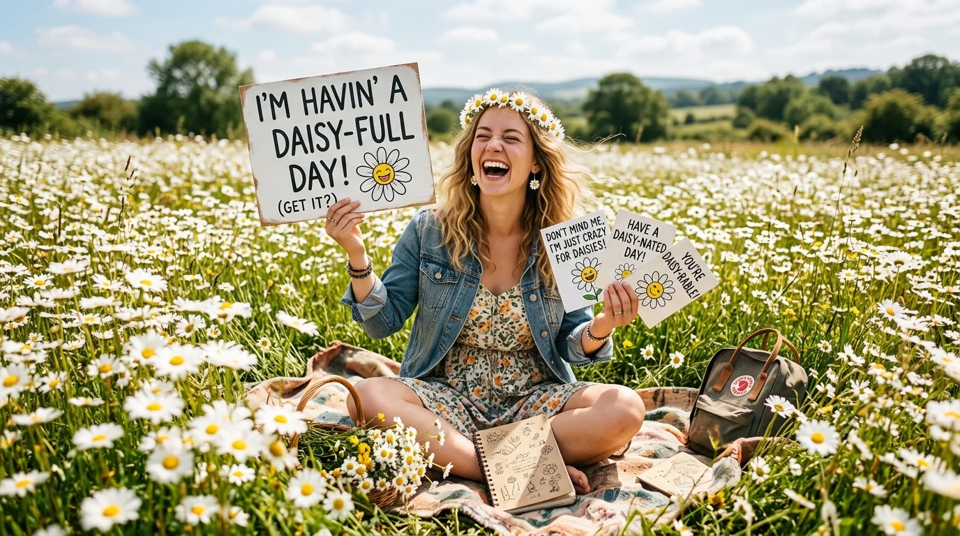 Nature Daisy Puns