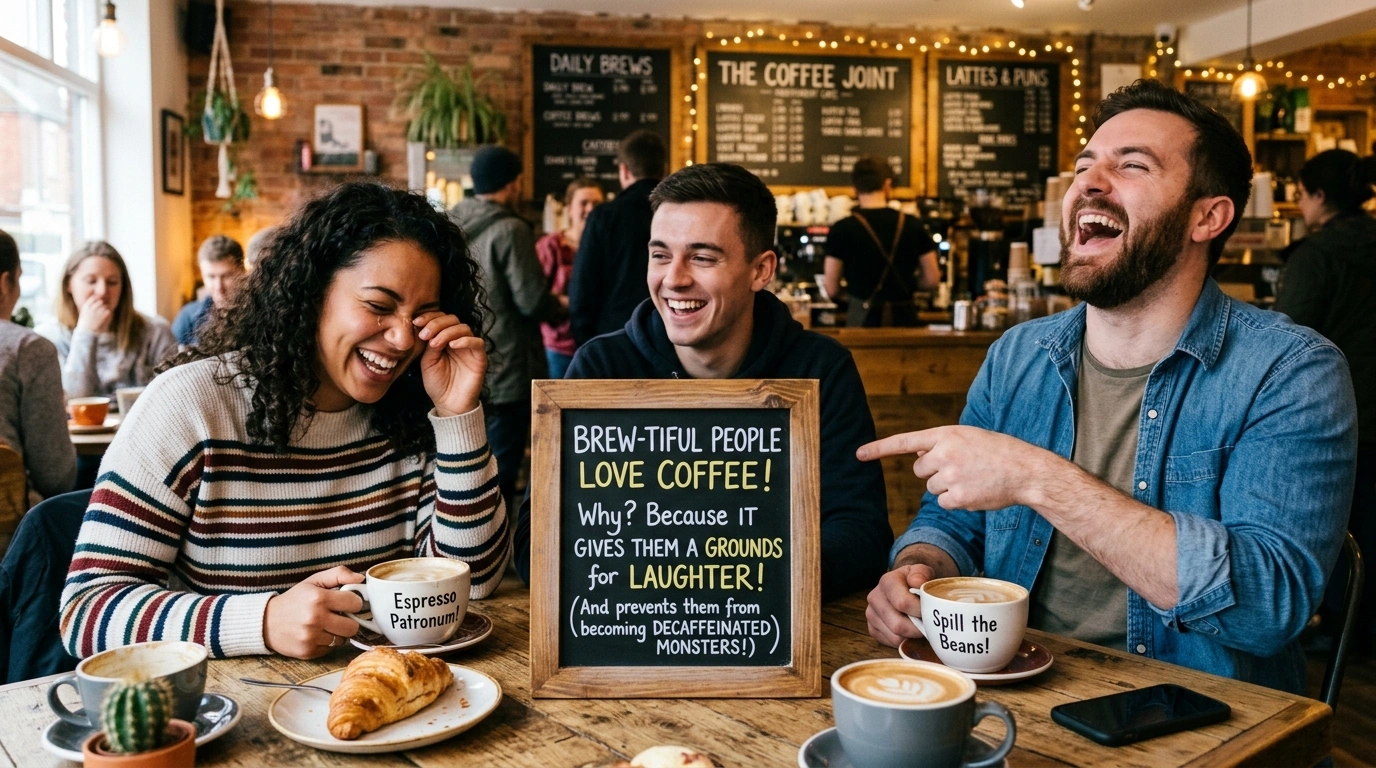 Caffeine Energy Puns