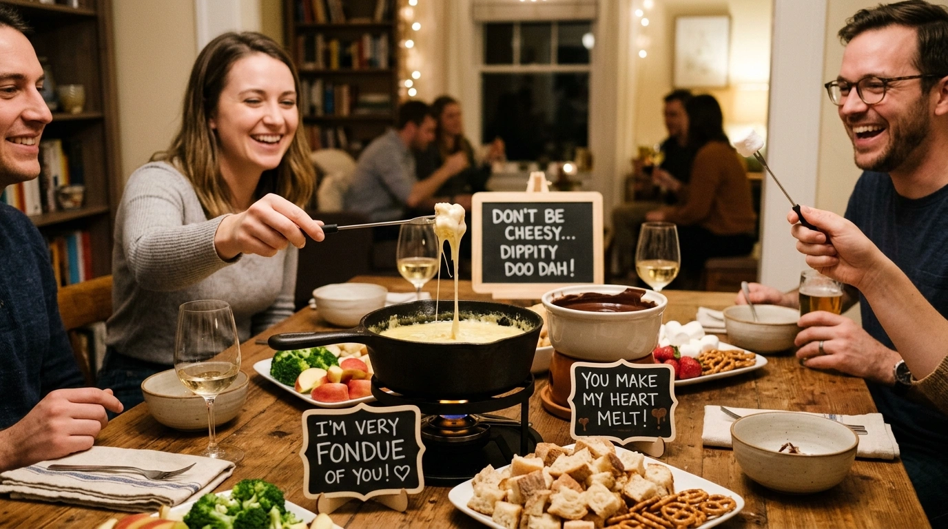 Fondue Puns About Food