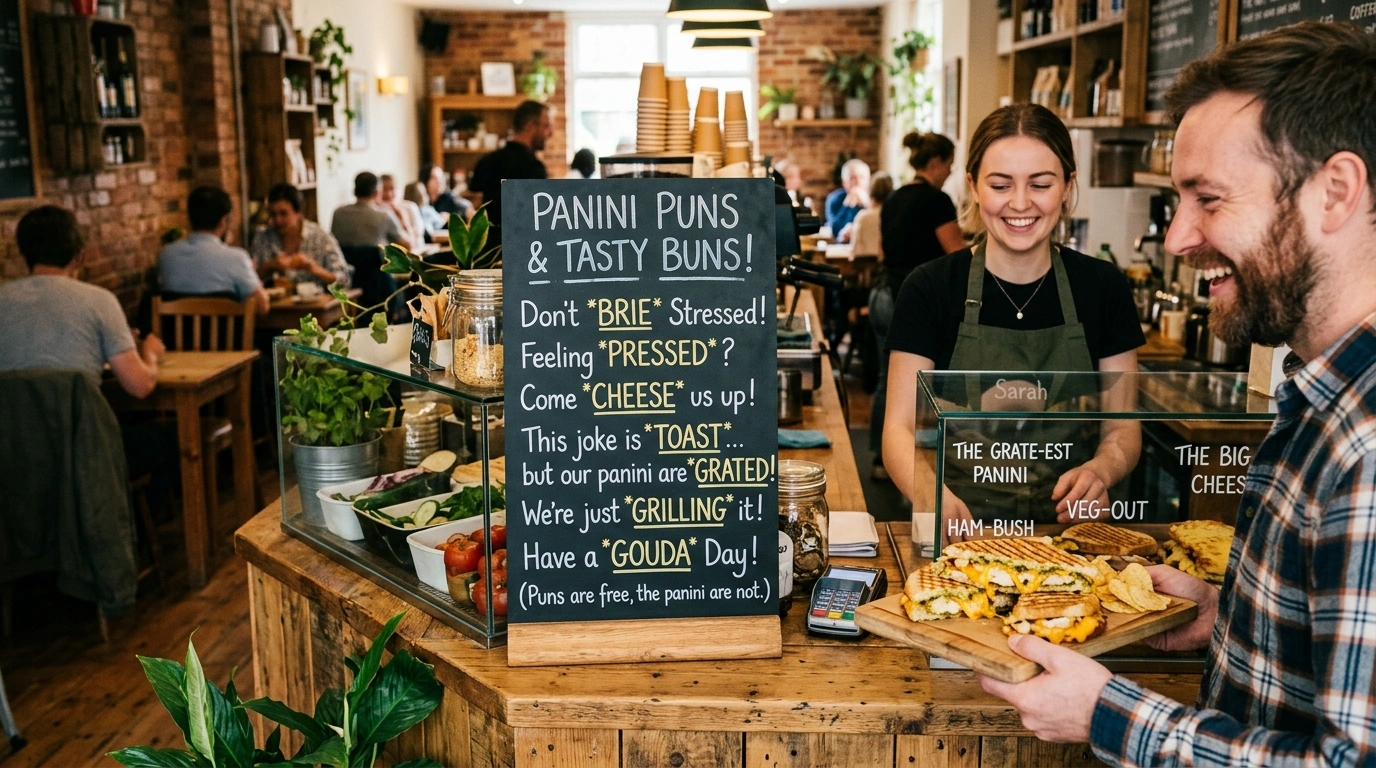 Panini Puns About Bread