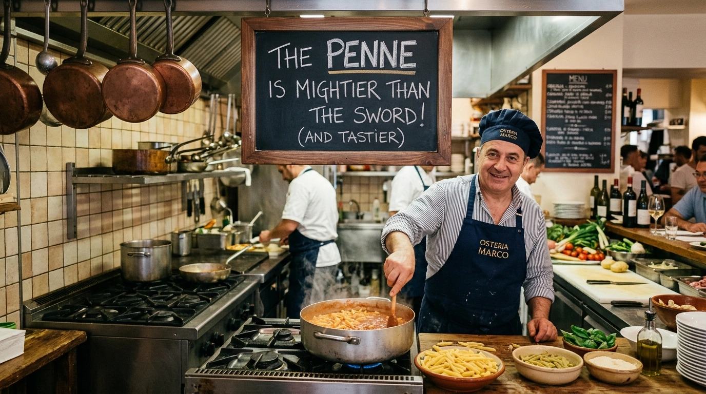 Penne Puns About Italian Food