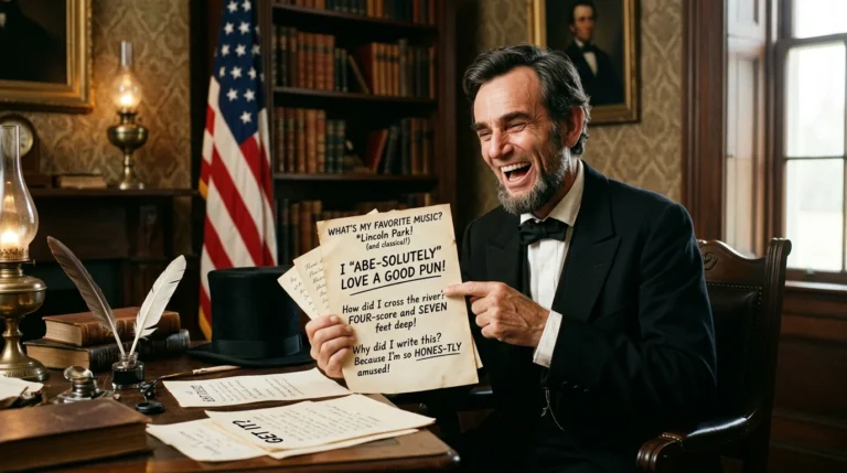 abraham lincoln puns
