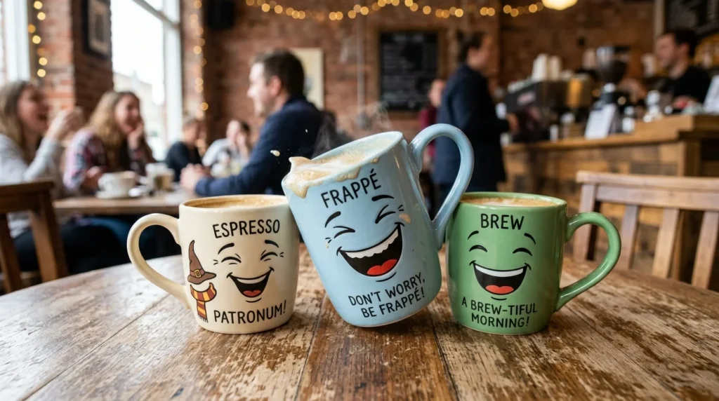 cup puns