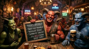 demon puns