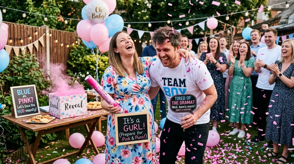gender reveal puns