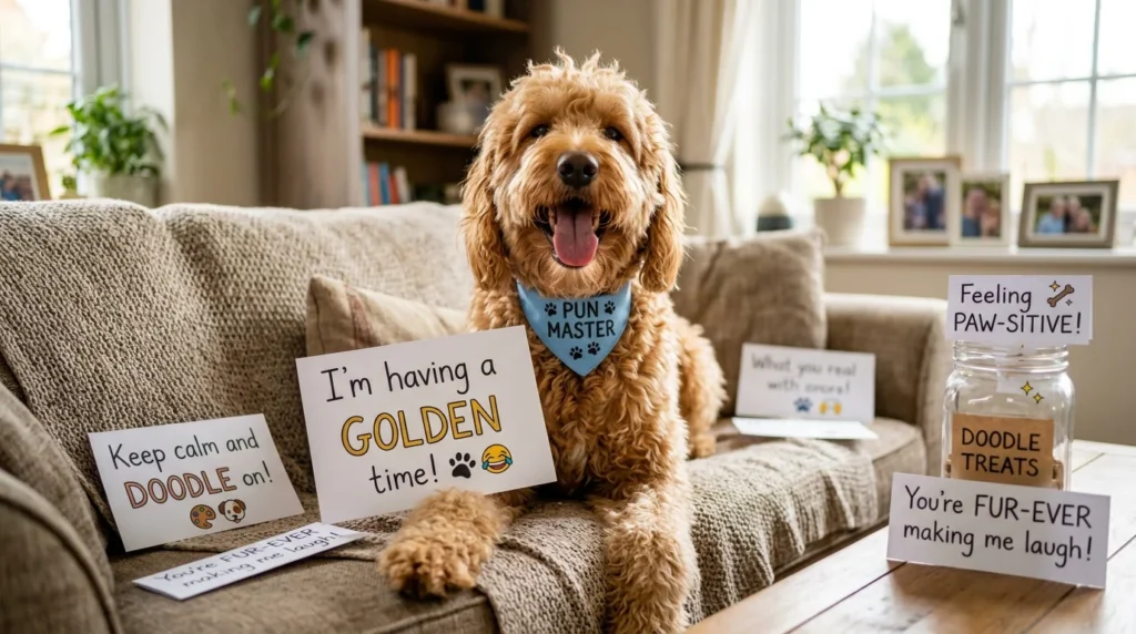 goldendoodle puns