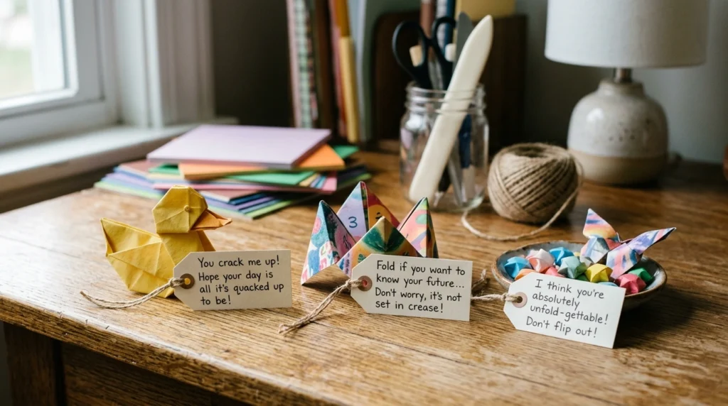 origami puns